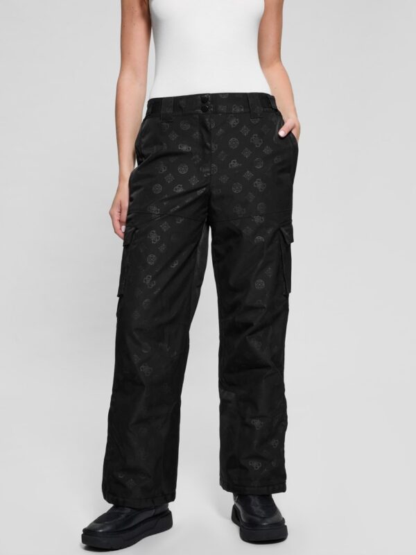 eco peony cargo ski pants