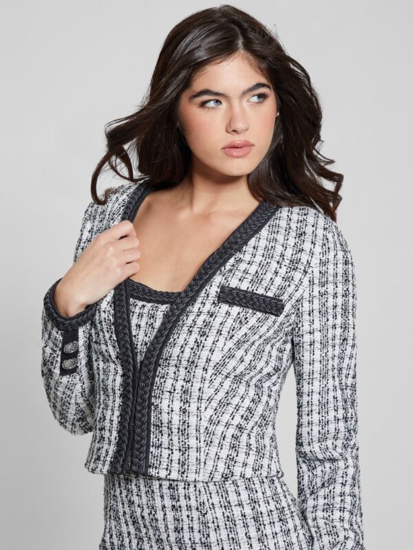 eco tosca tweed jacket