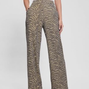 eliane printed wide leg pants