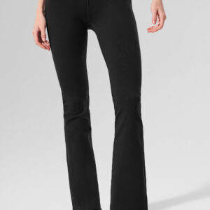 airbrush high waist bootcut legging (короткометражный)