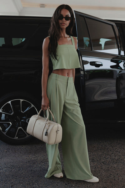 high waist dreamscape trouser (обычный) high waist dreamscape trouser (обычный)