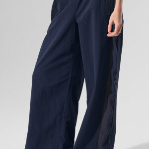 high waist origin wide leg track pant