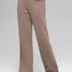 wool cashmere high waist new class wide leg pant