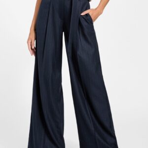 eco zanita pinstripe relaxed pants