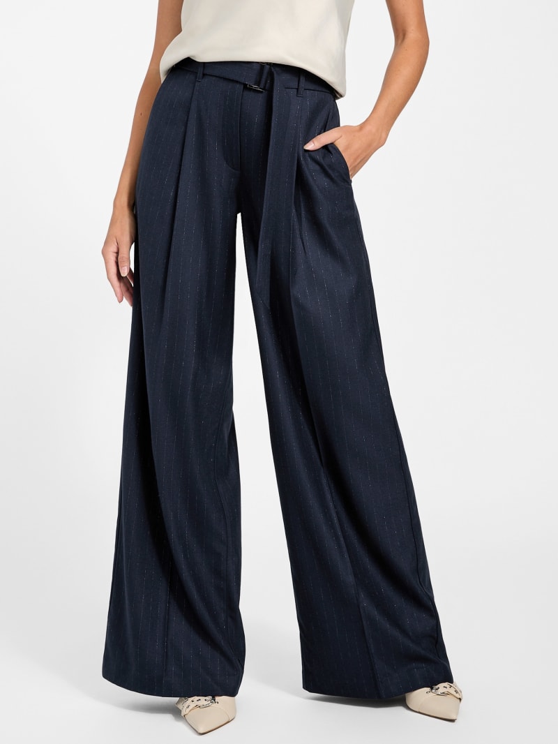 eco zanita pinstripe relaxed pants eco zanita pinstripe relaxed pants