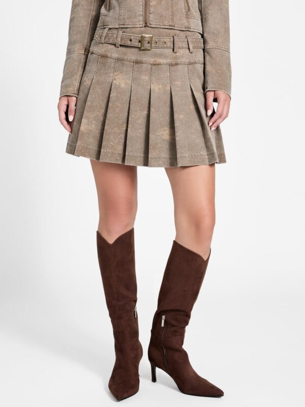 estell pleated mini skirt