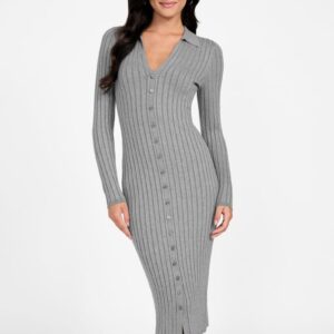eco miranda ribbed sweater dress