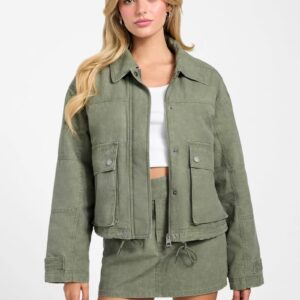 eco myles canvas field jacket