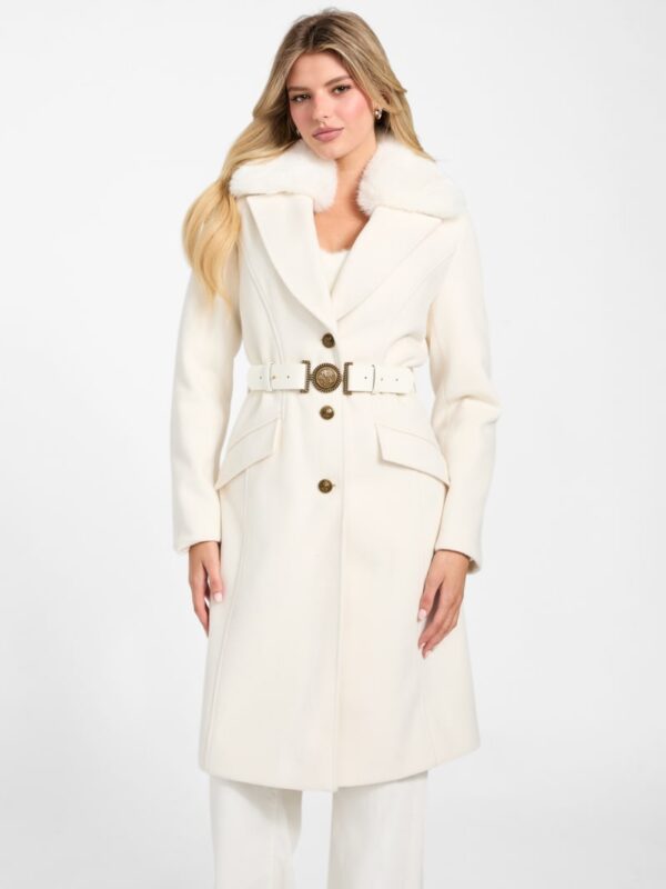 eco patrice belted coat