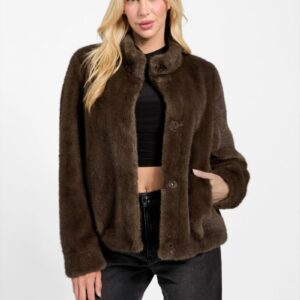 luna faux fur jacket