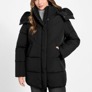 eco eleonor hooded puffer jacket
