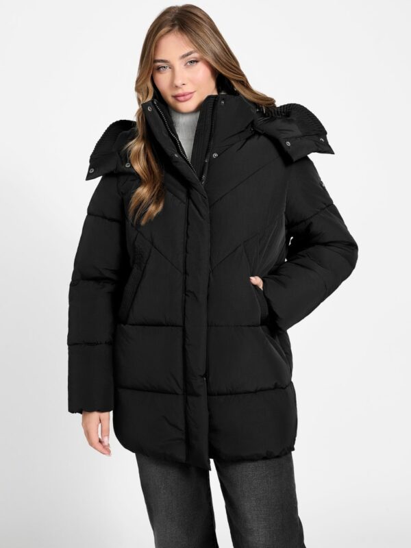 eco eleonor hooded puffer jacket
