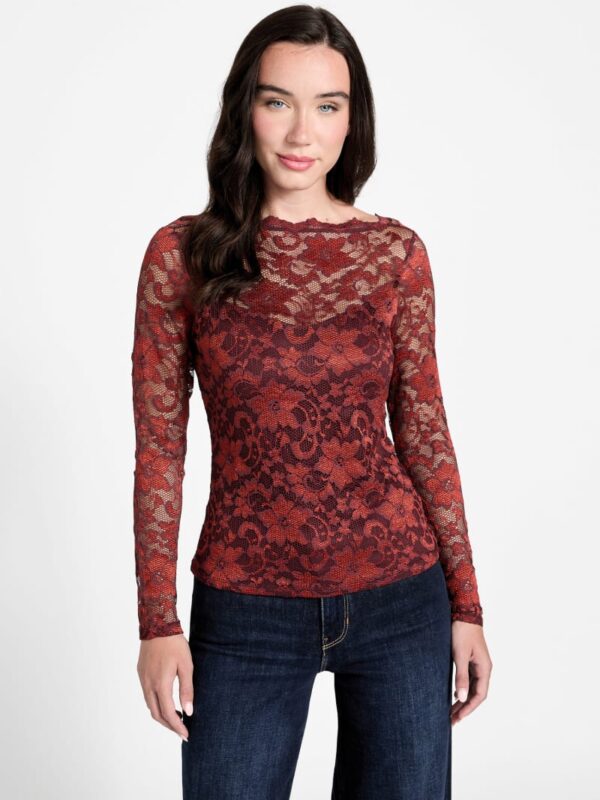 eco nataliya lace top