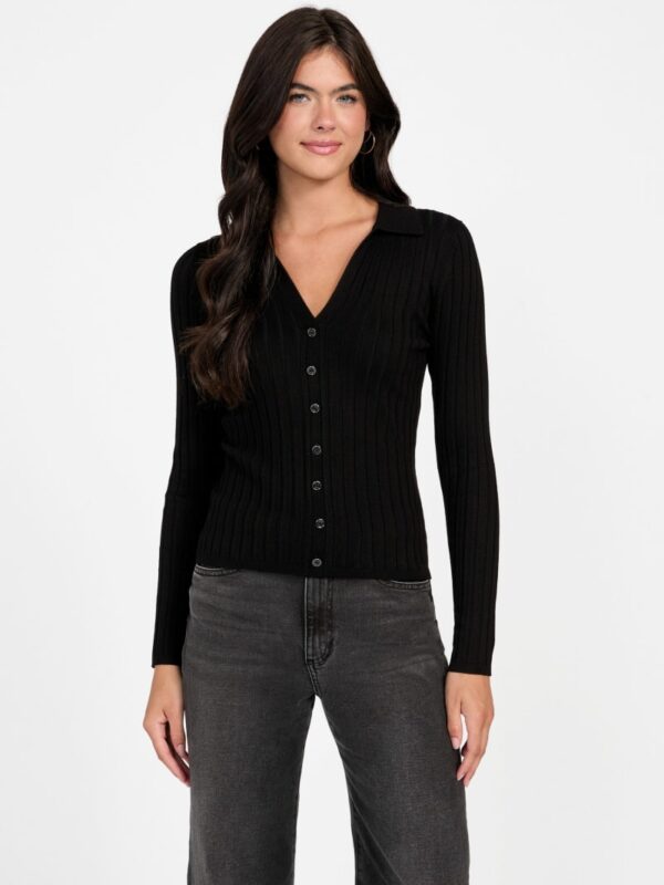 eco ribbed miranda sweater top