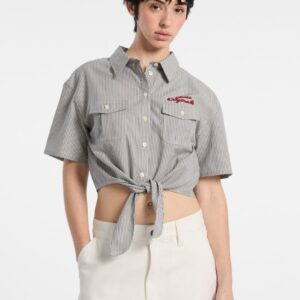 guess originals eco workwear tie top