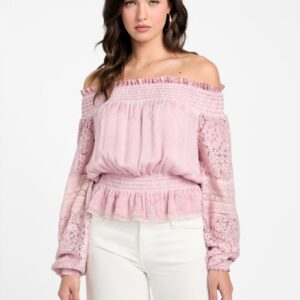 audrey off the shoulder top