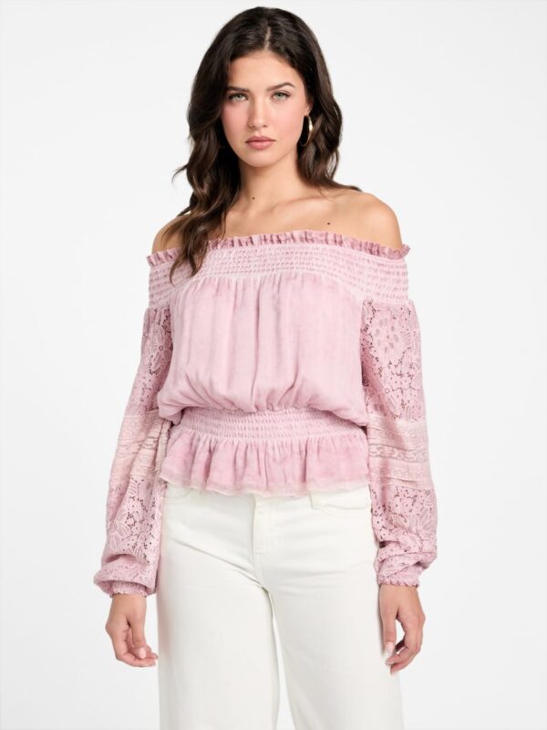 audrey off the shoulder top