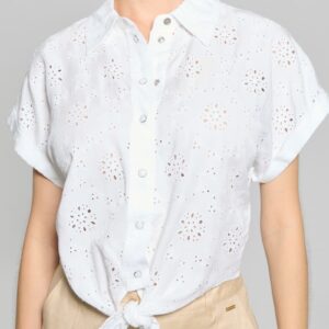 eco brigitte eyelet shirt
