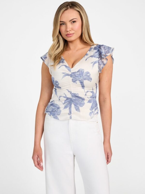 eco melanie chiffon top