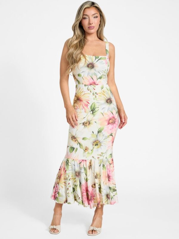 eco fleur midi dress