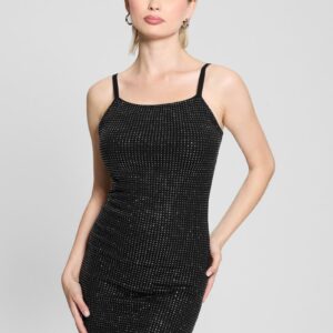 khloe rhinestone sweater dress