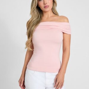 eco charlotte off the shoulder top