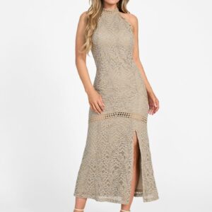 liza lace maxi dress