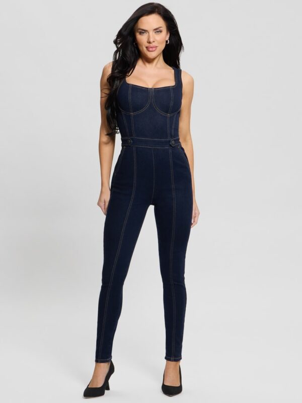 carla denim jumpsuit