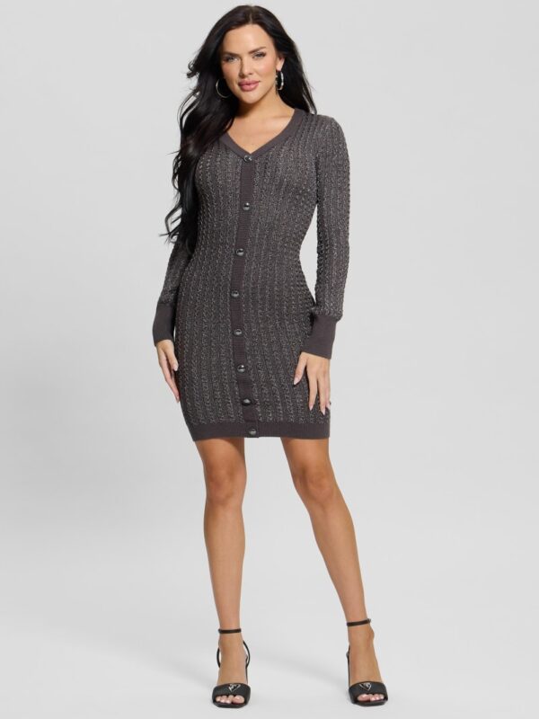 josie button sweater dress