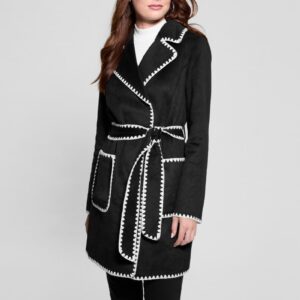eco victoire wool blend coat