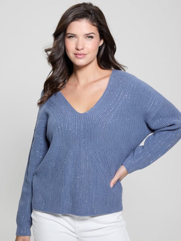 lorien rhinestone sweater