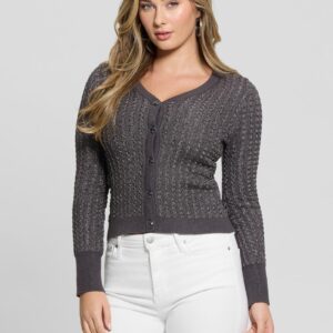 josie v neck cardigan sweater