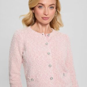eco dorothy bouclé cardigan