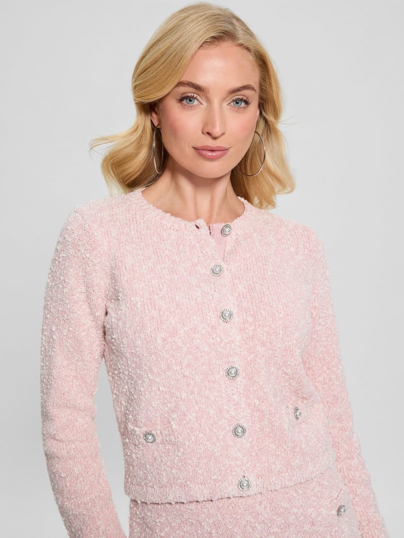 eco dorothy bouclé cardigan eco dorothy bouclé cardigan