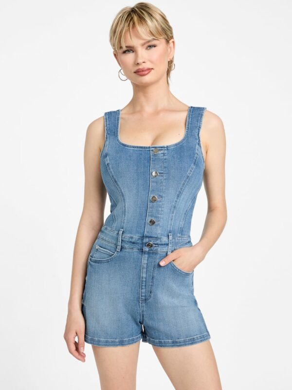 eco sunni denim romper