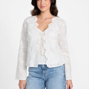 aida embroidered top