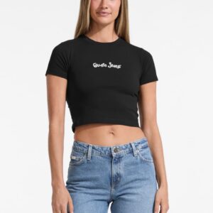 logo baby tee