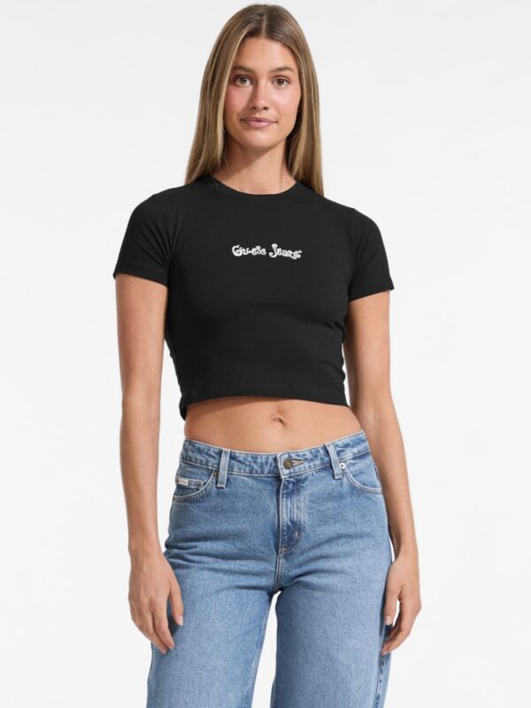 logo baby tee