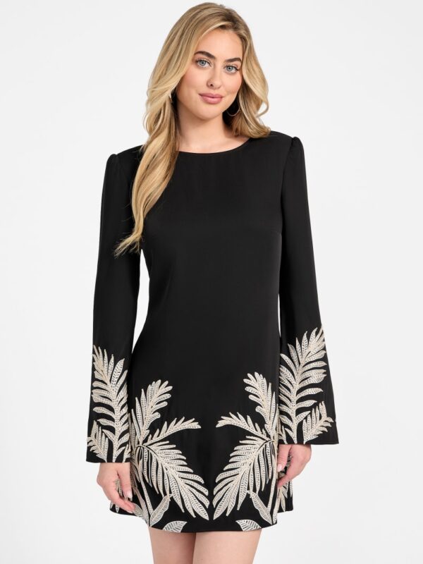 eco angele foliage mini dress