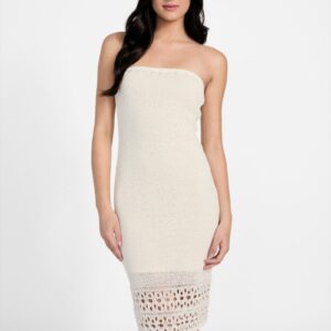 leah strapless tube dress