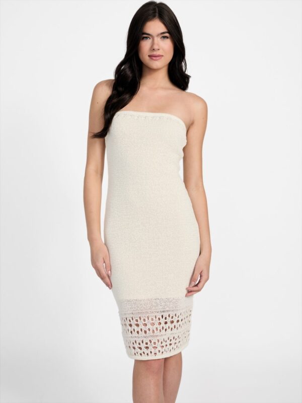 leah strapless tube dress