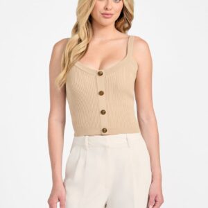 emmie sweater crop tank