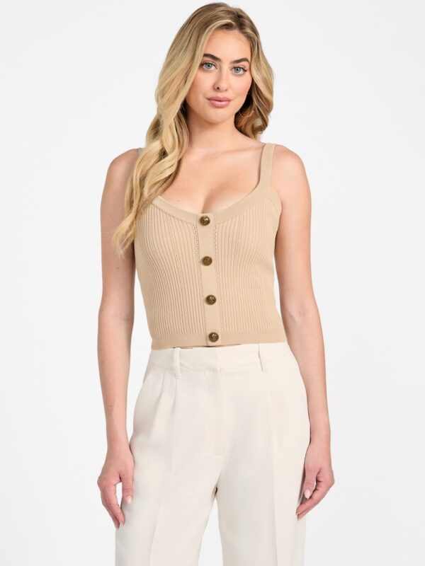 emmie sweater crop tank