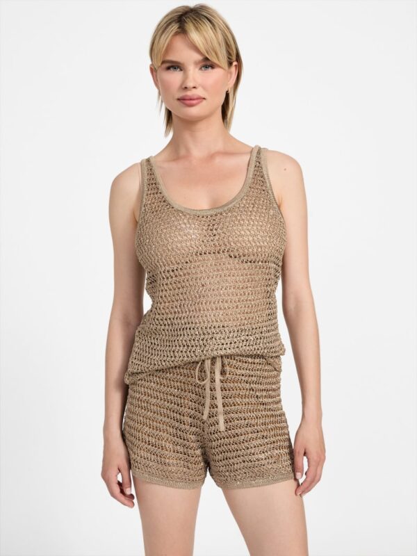 ava open stitch tank