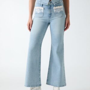 flare leg jeans