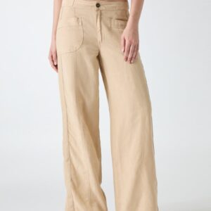 linen blend pants