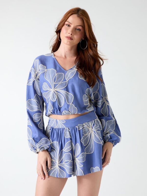 embroidered blouse