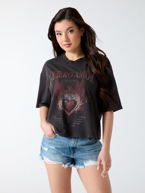 printed boxy t shirt