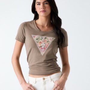 printed logo t shirt