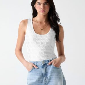 logo tank top